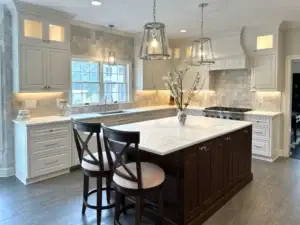 Kitchen Design in Katonah, NY, a traditional Kitchen style with inset doors