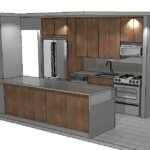 Kitchens by Frankie design sample kitchen perspective